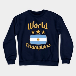 Argentina football world champions Crewneck Sweatshirt